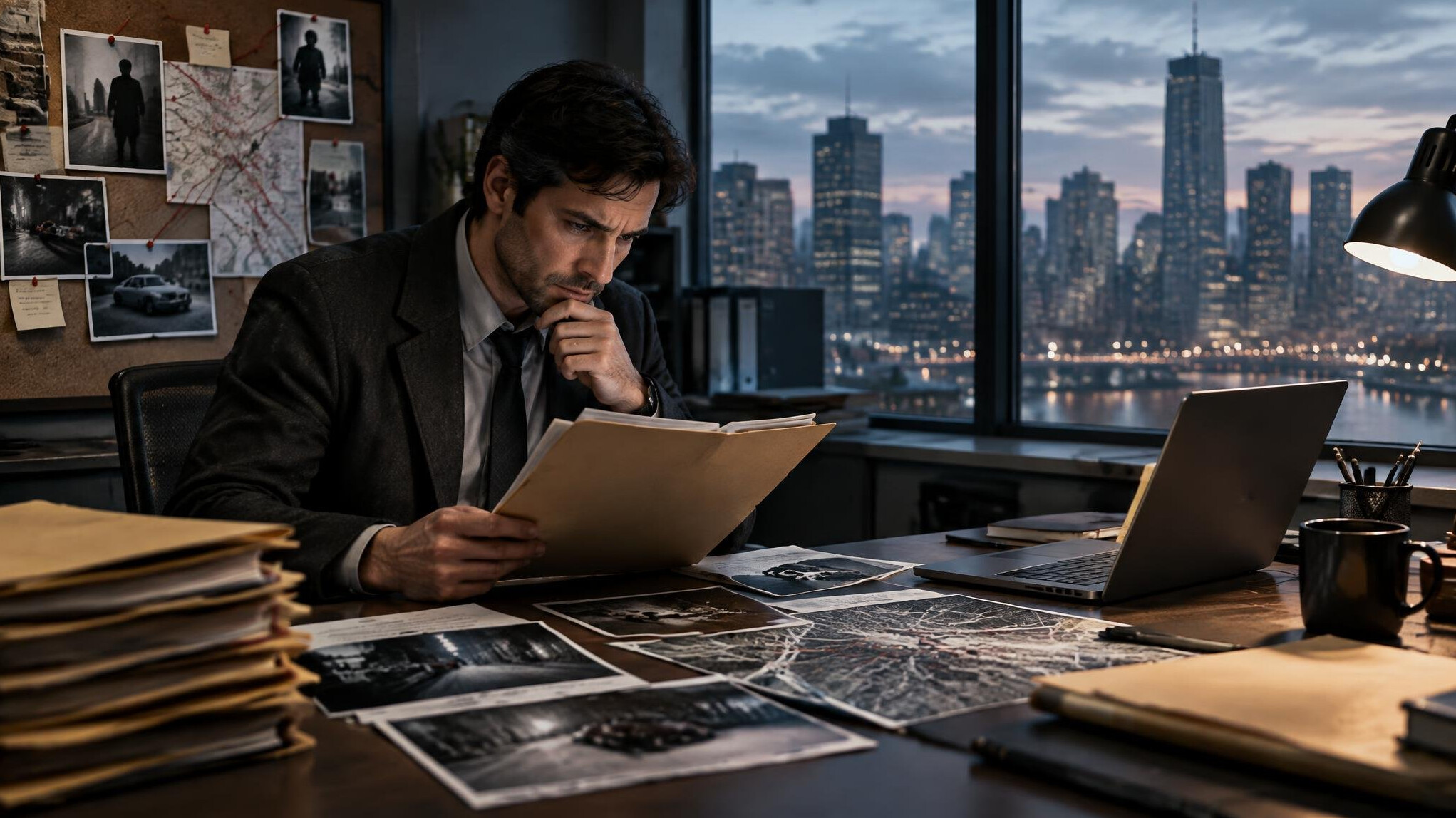 solving case in office