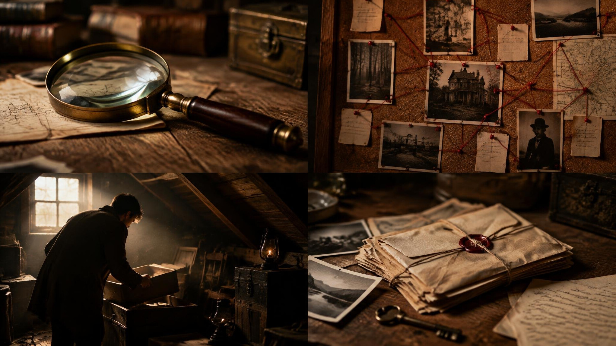 vintage magnifying glass